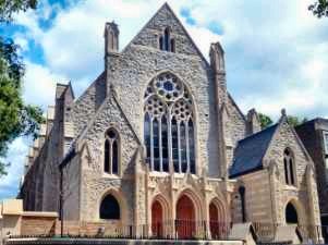 Highgate Road Chapel in North London Woven-mesh window guards were provided for Highgate Road Chapel in North London