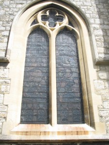 The finished window guards are St Paul's are hard to spot The finished traditional window guards are St Paul's are hard to spot
