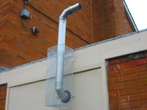 AIANO has manufactured and installed flue guards for Kingston Community School.